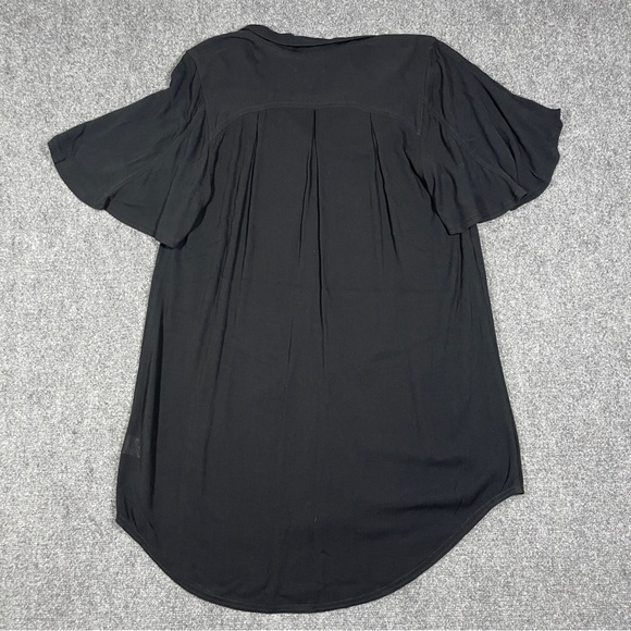 Z SUPPLY JAYCE BUTTON DOWN MINI SHIRT DRESS Medium - Picture 2 of 6